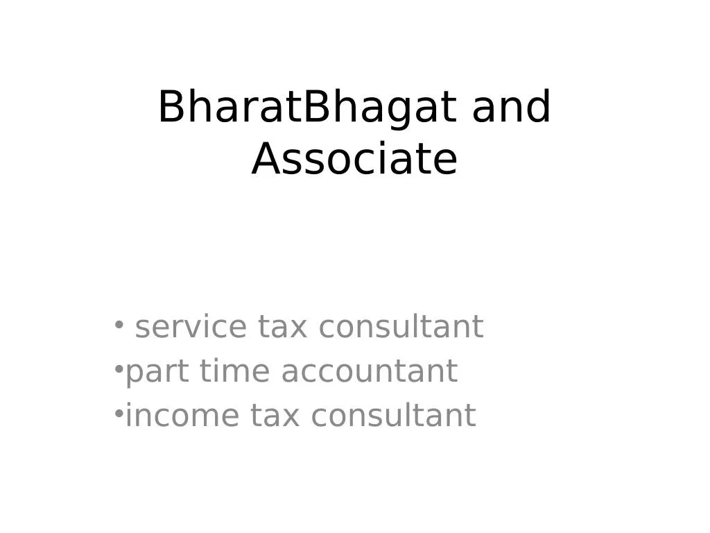 bharatbhagat and associate