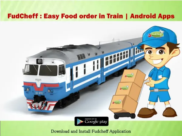 Fudcheff - Online Food Delivery in Train | Order Now