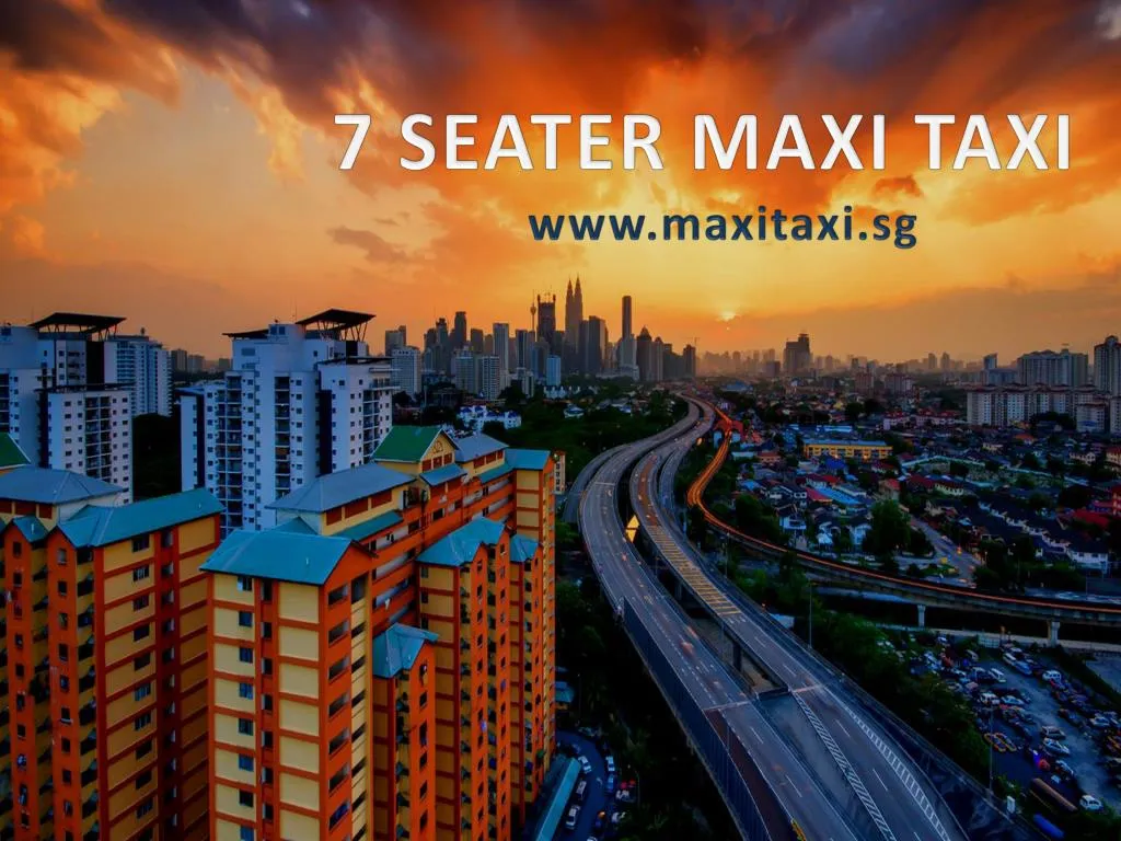 7 seater maxi taxi