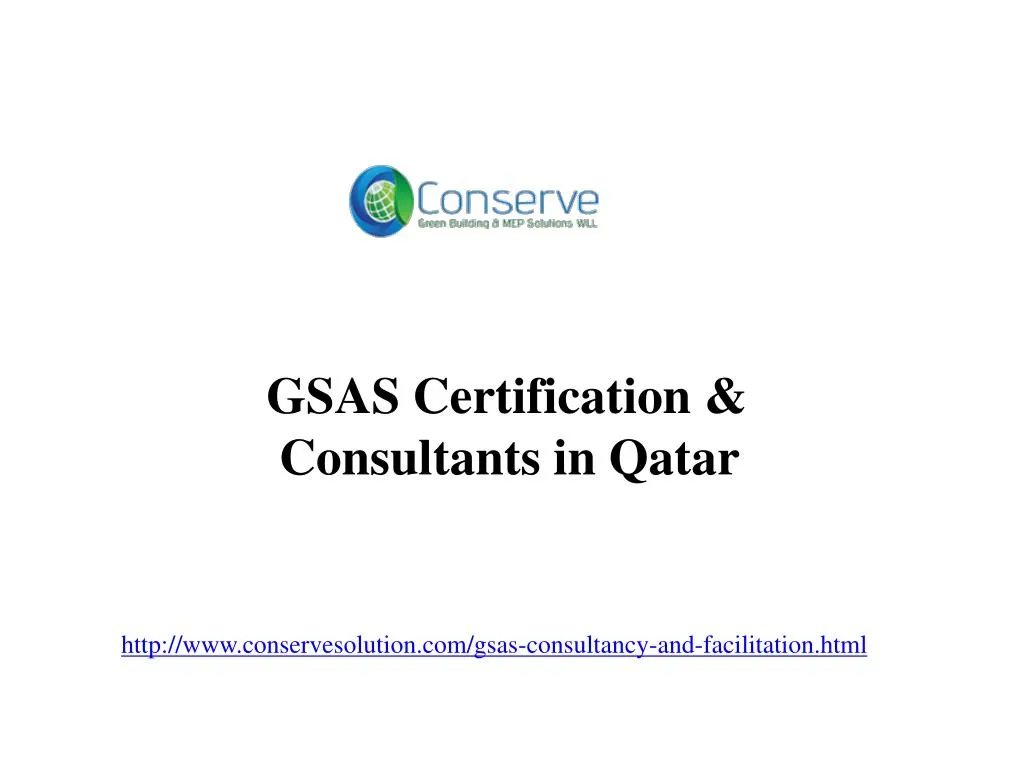 gsas certification consultants in qatar