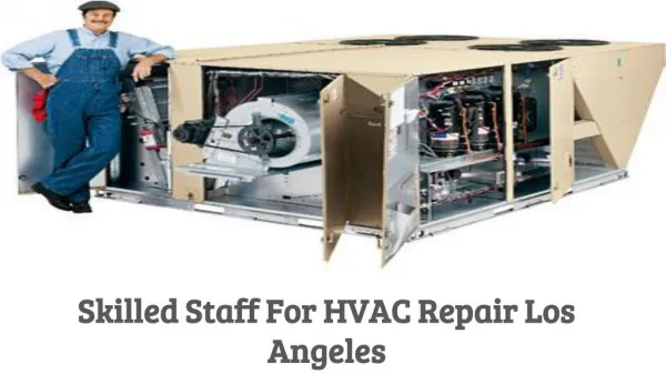 High-Quality Services of HVAC Repair Los Angeles