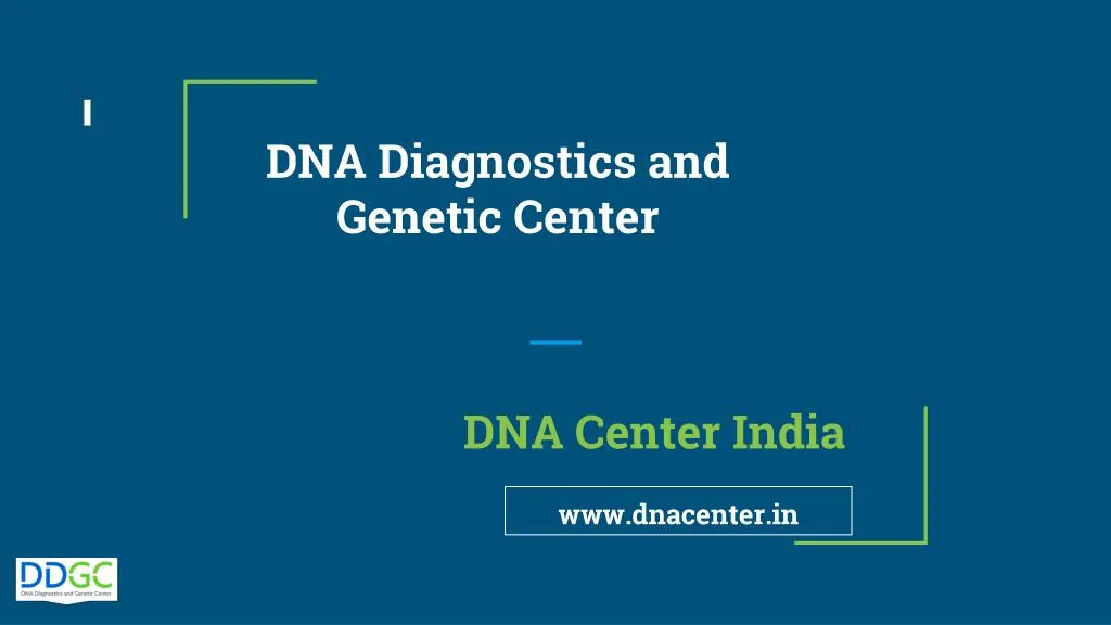 dna diagnostics and genetic center
