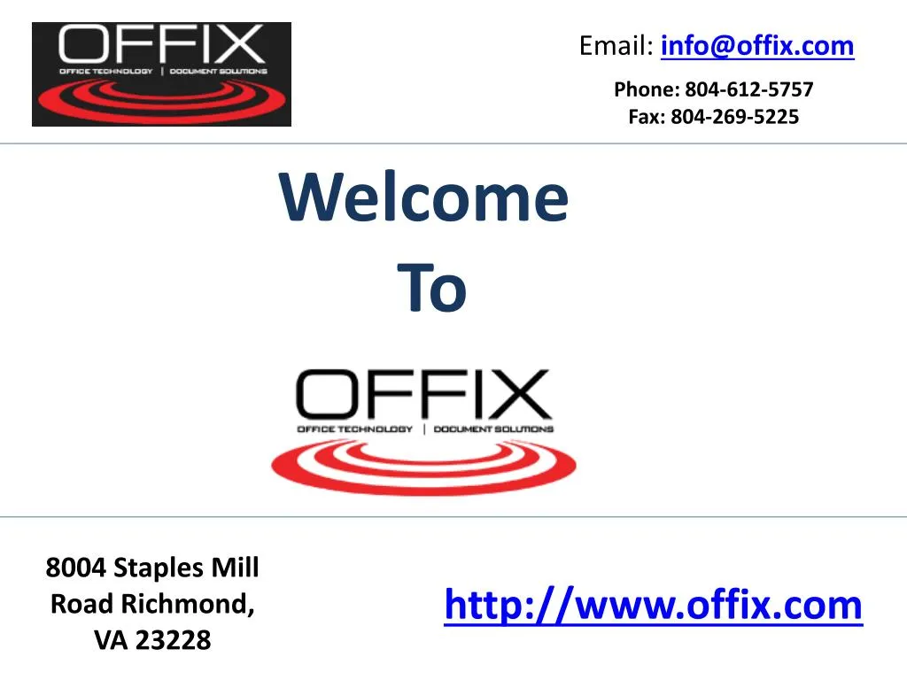email info@offix com