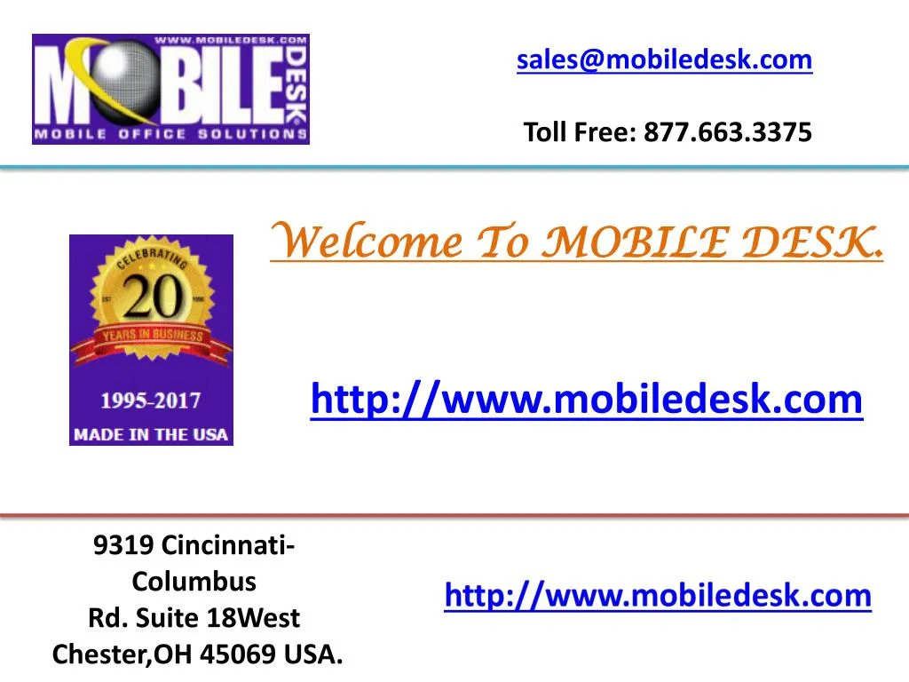 sales@mobiledesk com toll free 877 663 3375