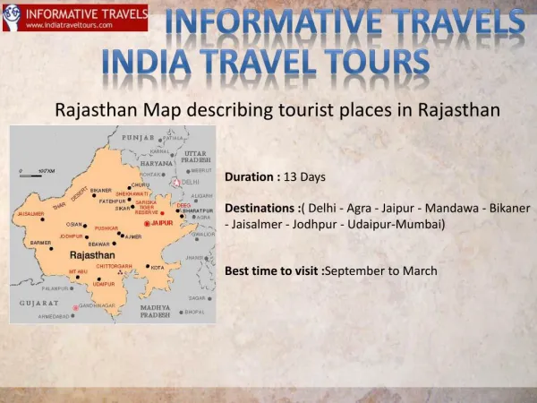 Tours To Rajasthan