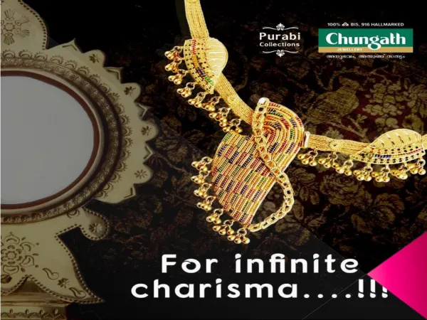 Exclusive jewellery Brands of Chungath