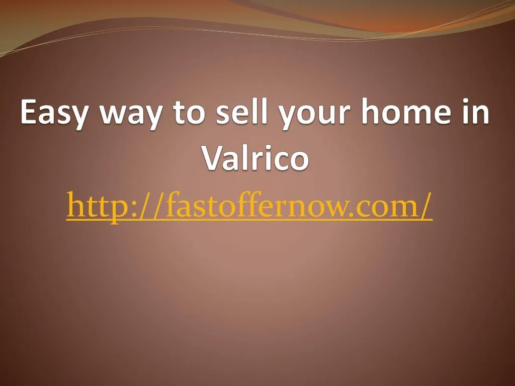 easy way to sell your home in valrico