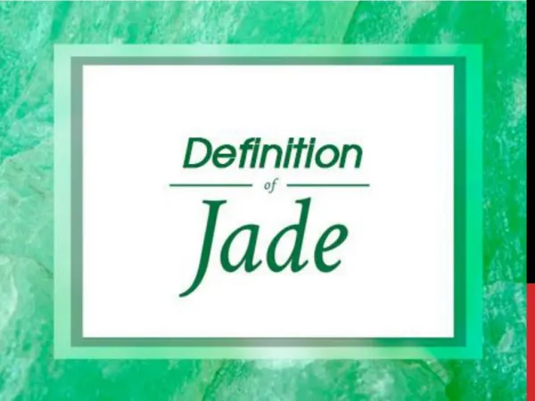 Definition Of Jade