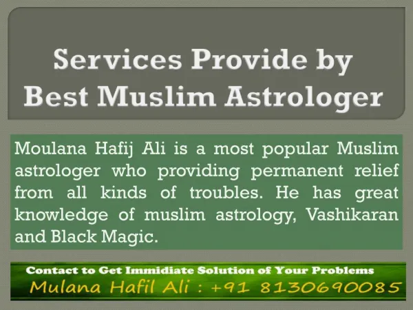 Astrologer Services By Best Astrologer