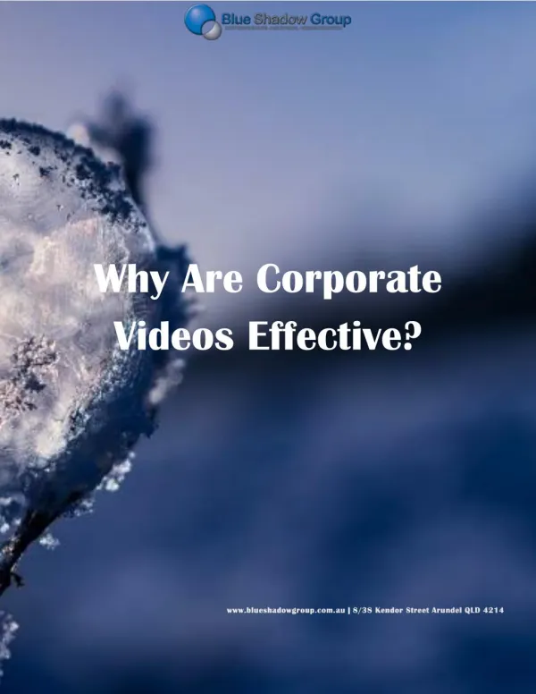 Why Are Corporate Videos Effective?