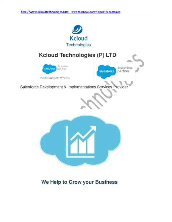 Kcloud Technologies - Salesforce ISV Partner