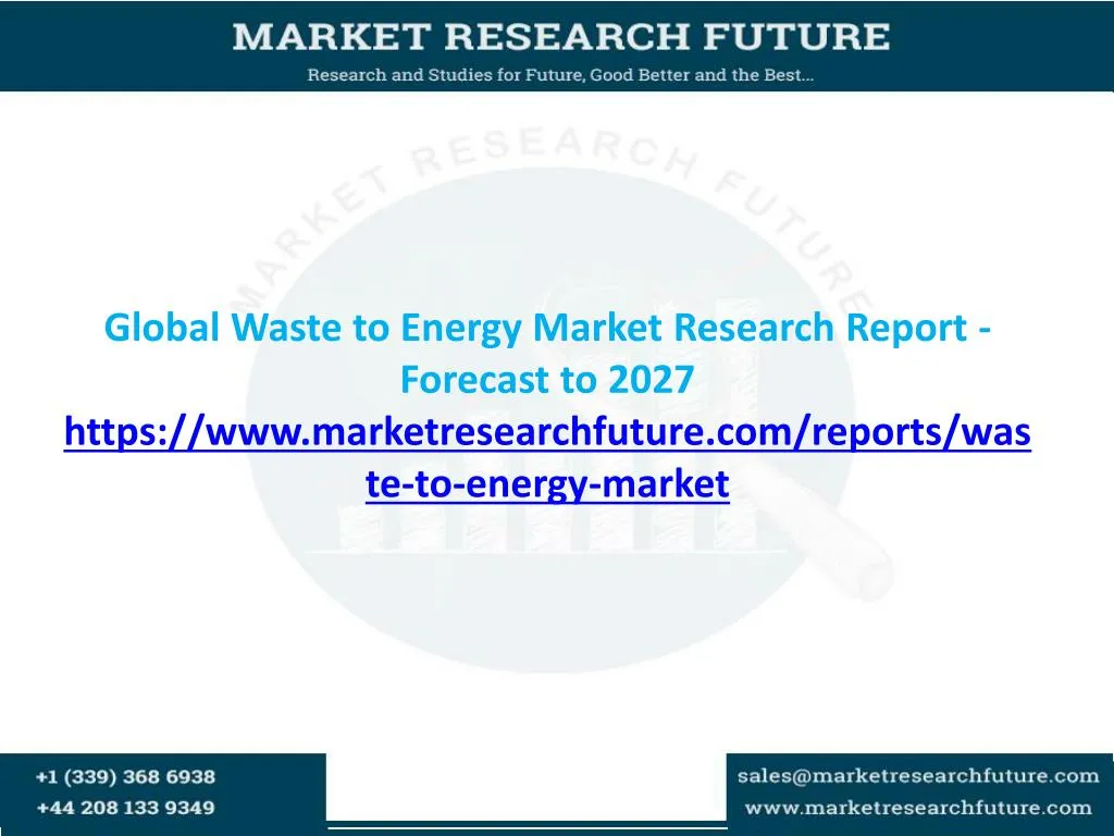 global waste to energy market research report
