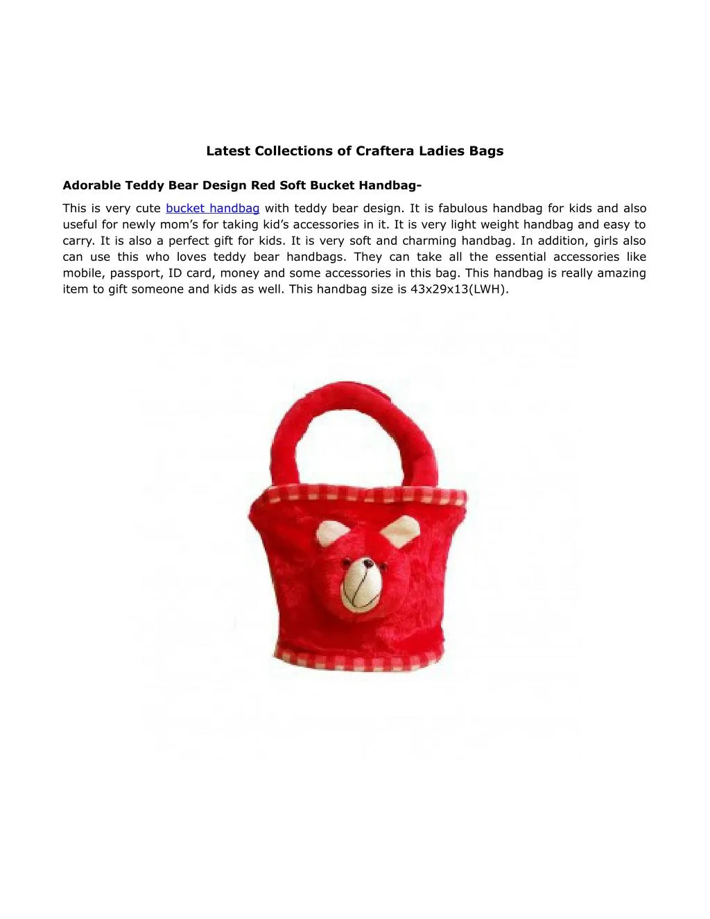 latest collections of craftera ladies bags