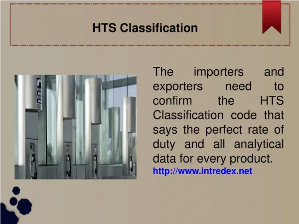 HTS Classification