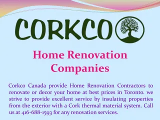Home Renovation Companies - slide 1