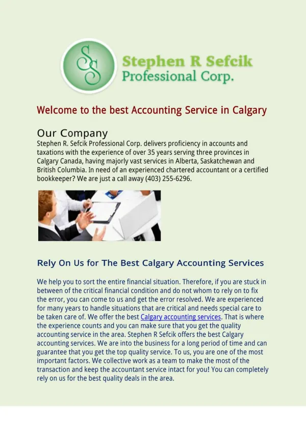 Calgary Accounting Services