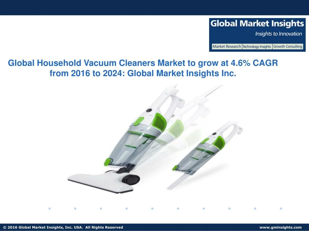 global household vacuum cleaners market to grow