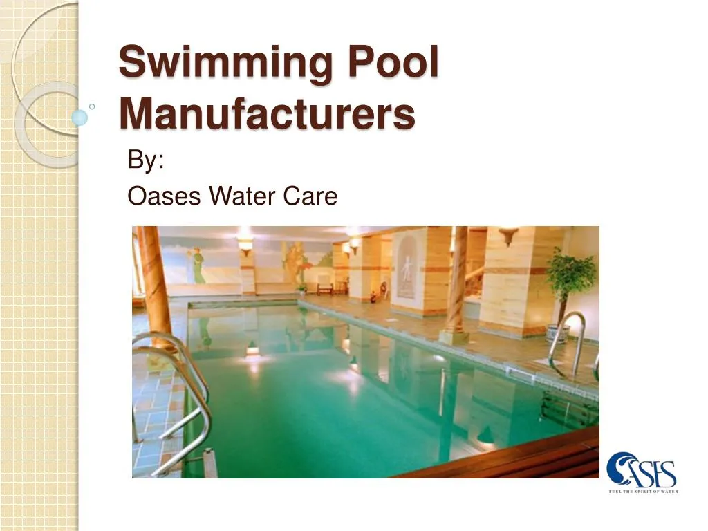 swimming pool manufacturers