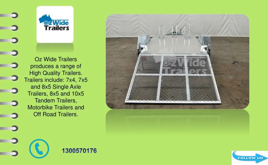 oz wide trailers produces a range of high quality