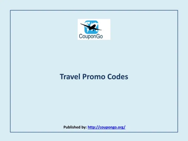 Travel Promo Codes