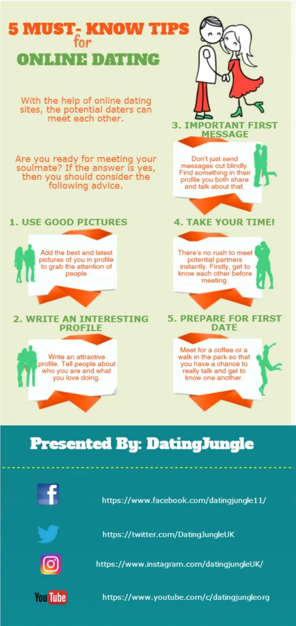 Five Must Know Tips for Online Dating