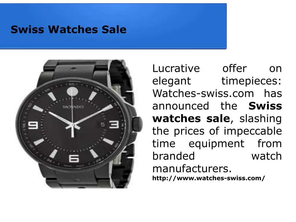 swiss watches sale
