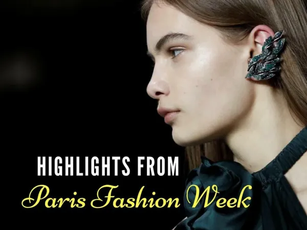 Highlights from Paris fashion week