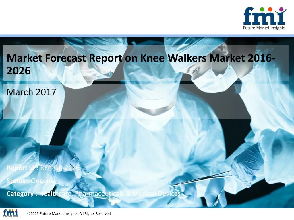 market forecast report on knee walkers market