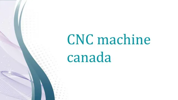 cnc machine canada | www.cluemachines.com