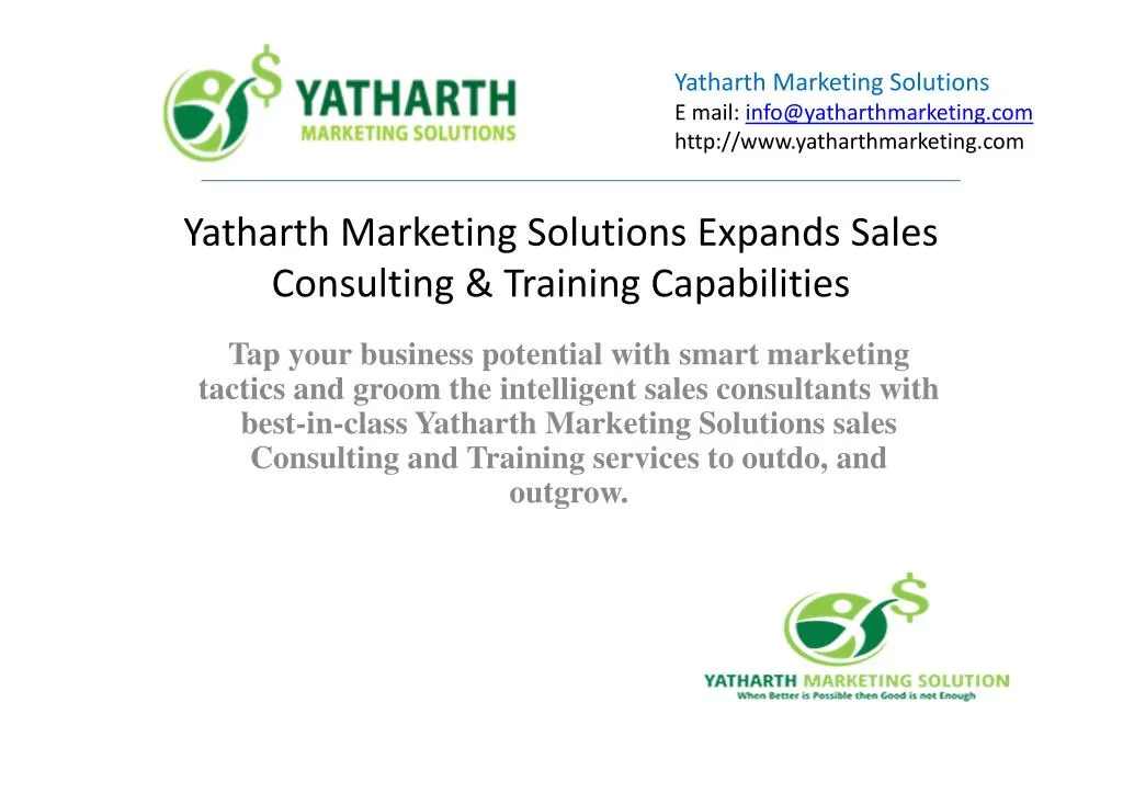 yatharth marketing solutions e mail