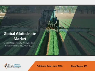Glufosinate Market - Global Opportunity Analysis and Industry Forecast