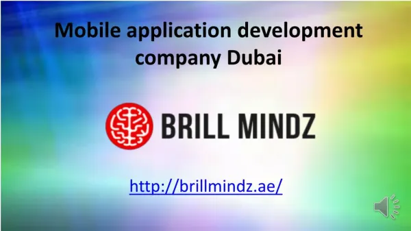 Mobile application development companies Dubai
