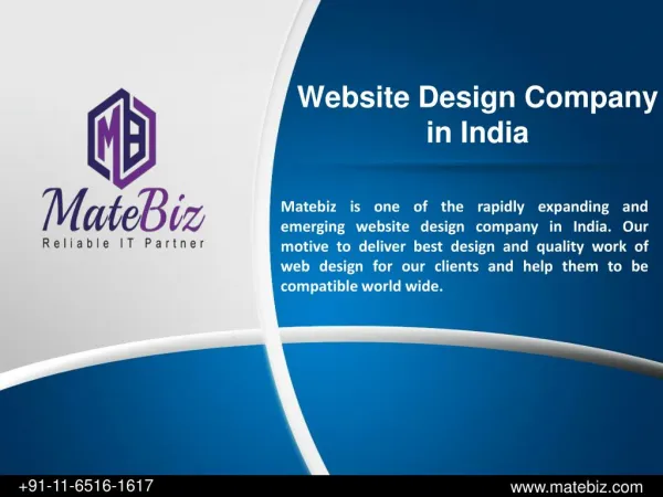 Attractive & Responsive Web Design Company in India