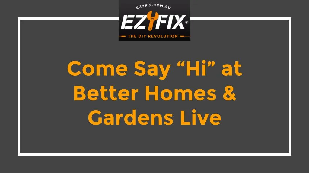 come say hi at better homes gardens live