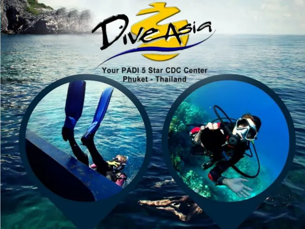 Scuba Diving Phuket PADI 5 Star Dive Learning Centre