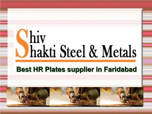 HR Plates supplier in Faridabad