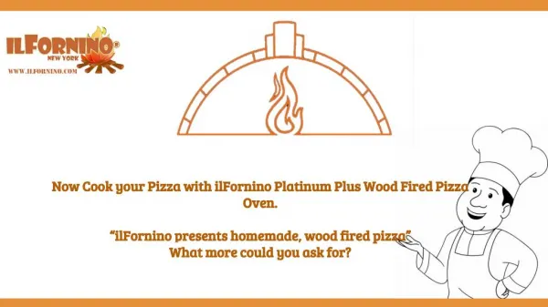 Wood Fired Pizza Oven - Platinum Plus