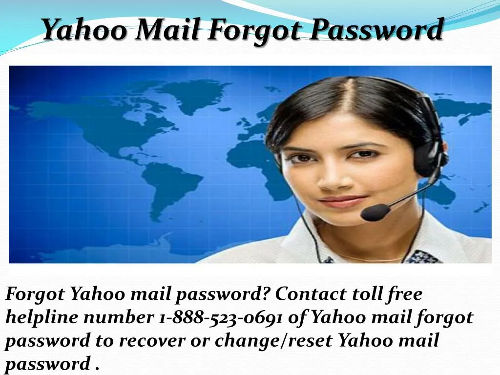 yahoo mail forgot password