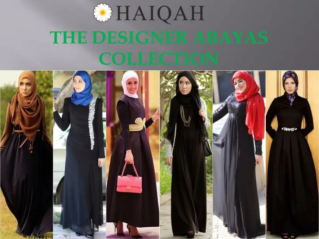 the designer abayas collection