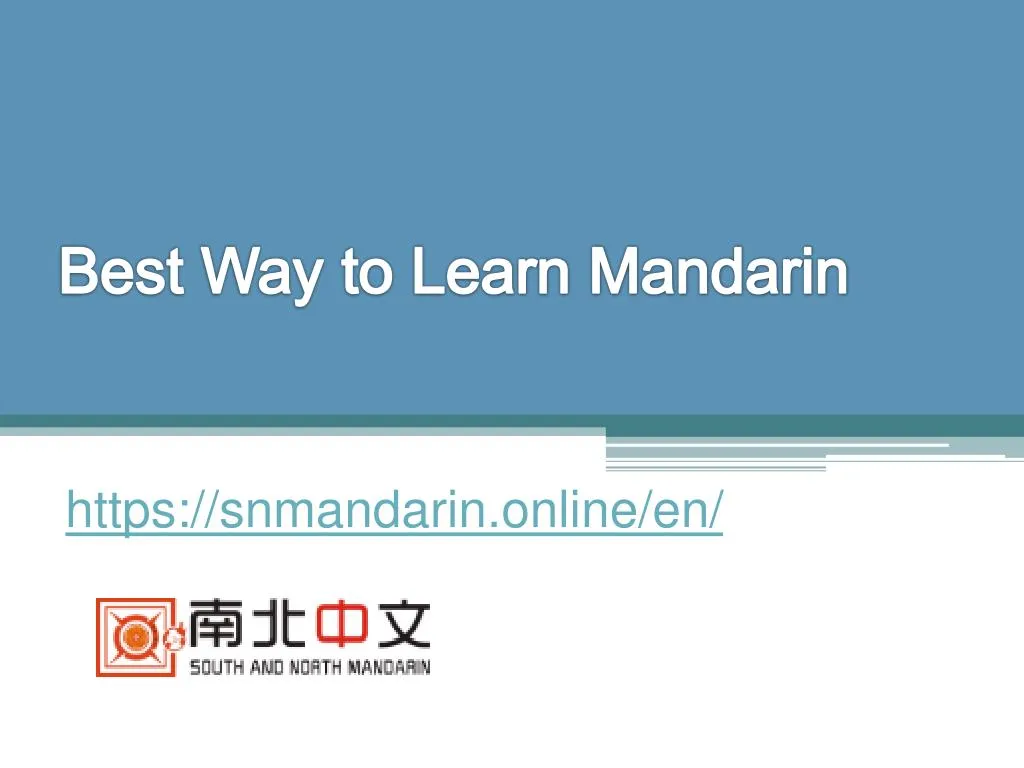 best way to learn mandarin