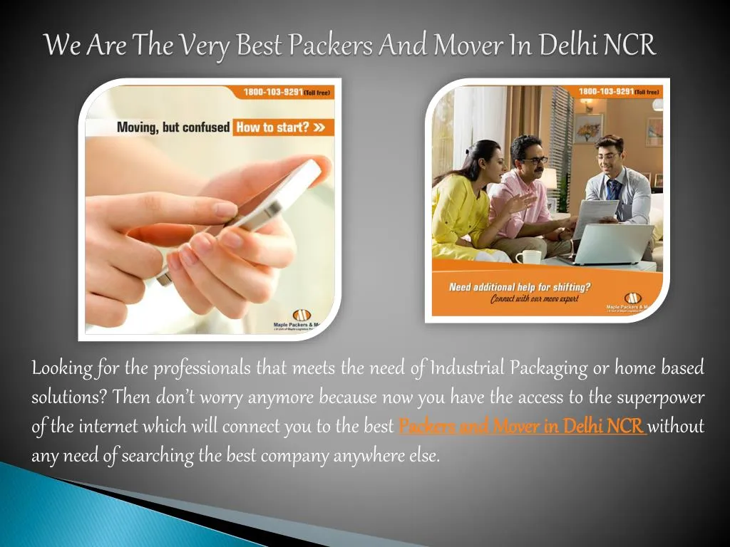 we are the very best packers and mover in delhi ncr