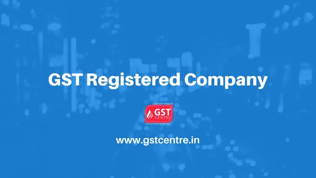 gst registered company