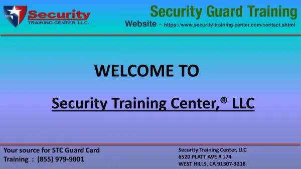 Security guard license