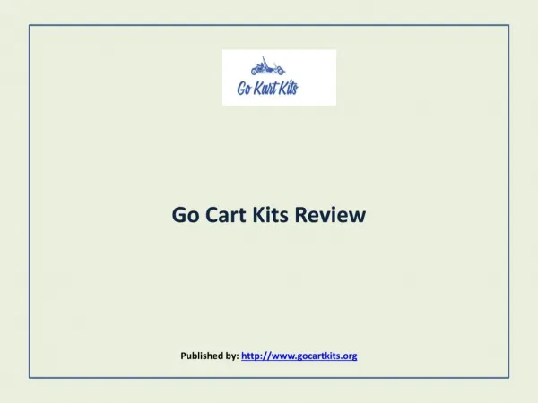 Go Cart Kits Review