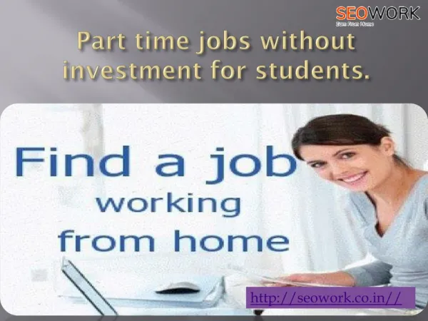 Part Time Jobs Without Investment For Students