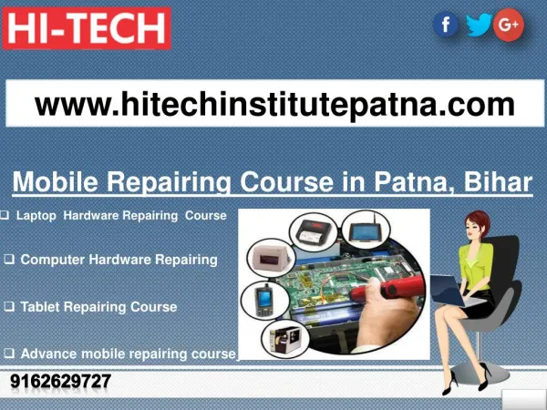 Mobile Repairing Course in Patna, Bihar