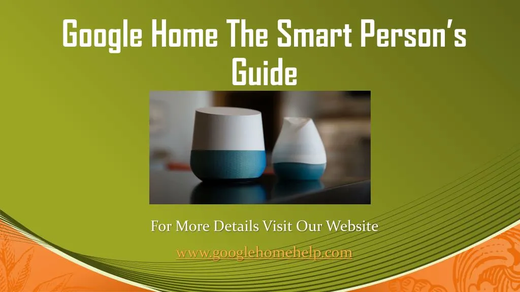 google home the smart person s guide