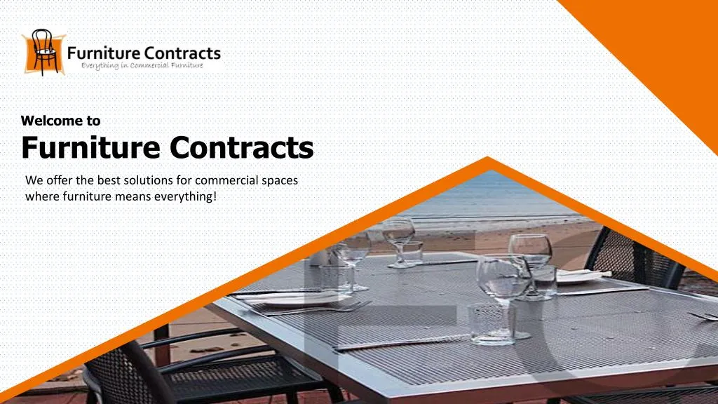 welcome to furniture contracts