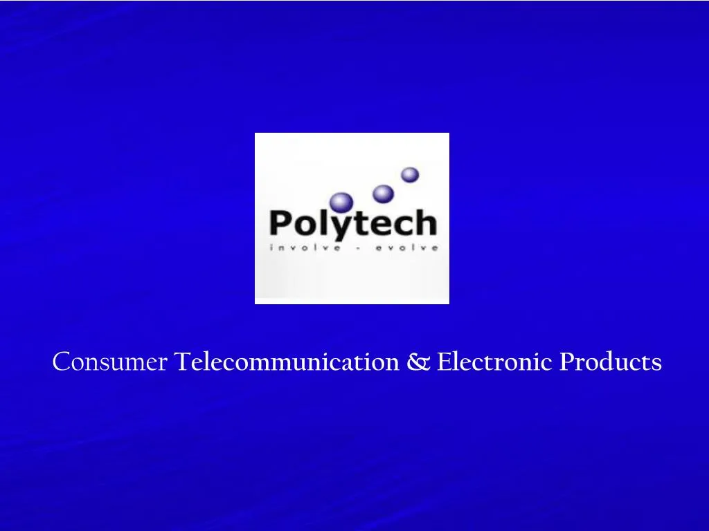 consumer telecommunication electronic products