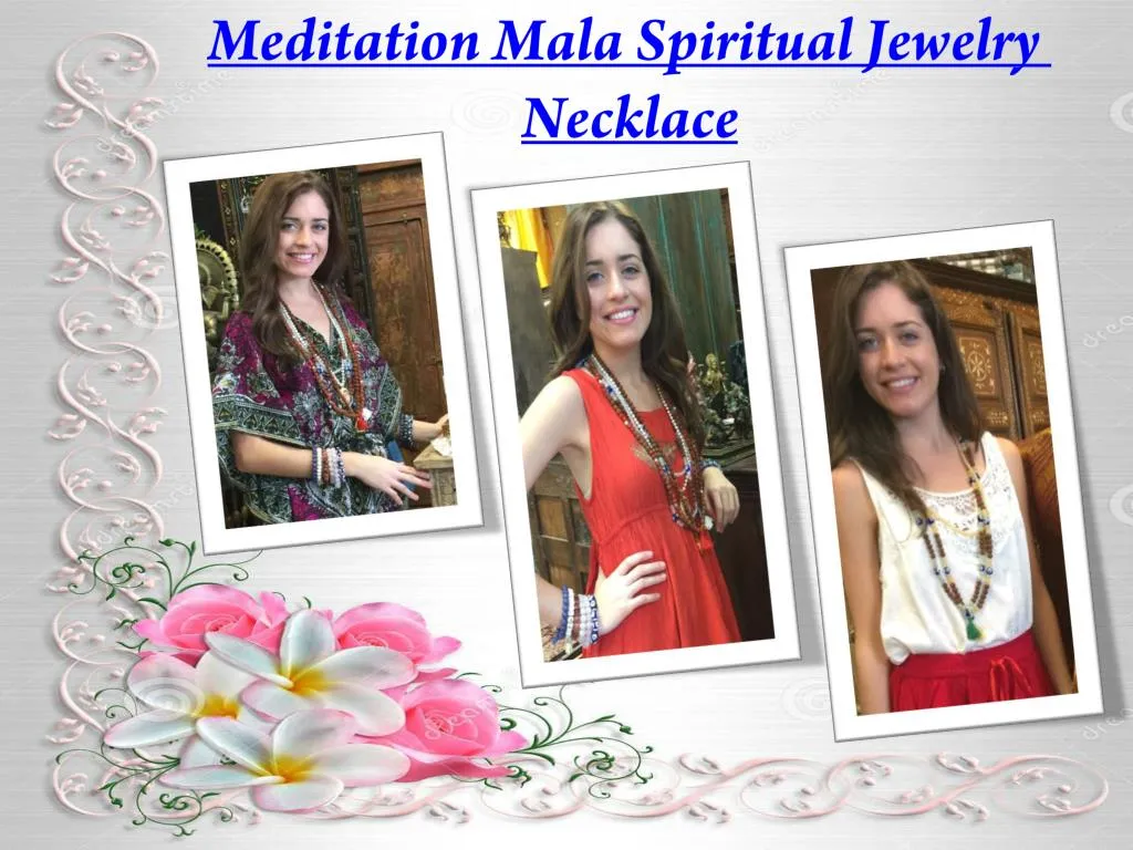 meditation mala spiritual jewelry necklace